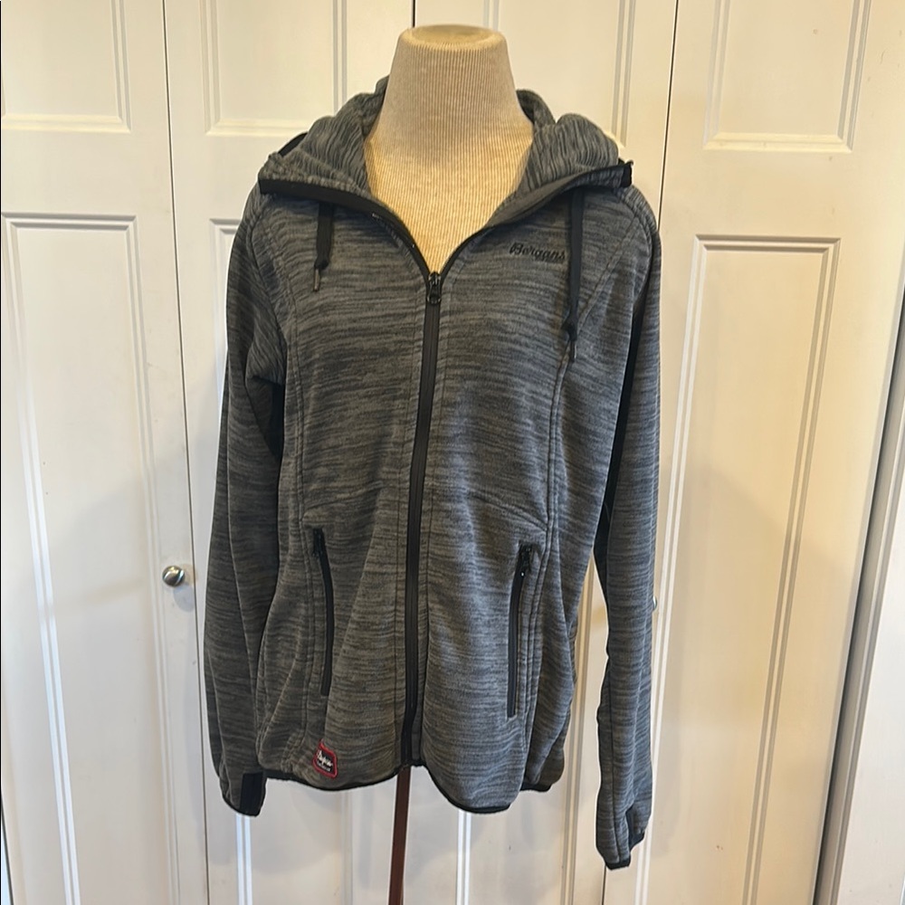 Bergans of Norway Gray Fleece Zip-Up Jacket